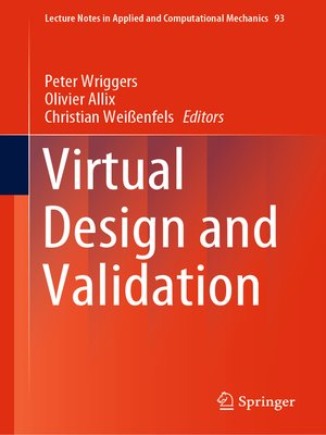cover image of Virtual Design and Validation